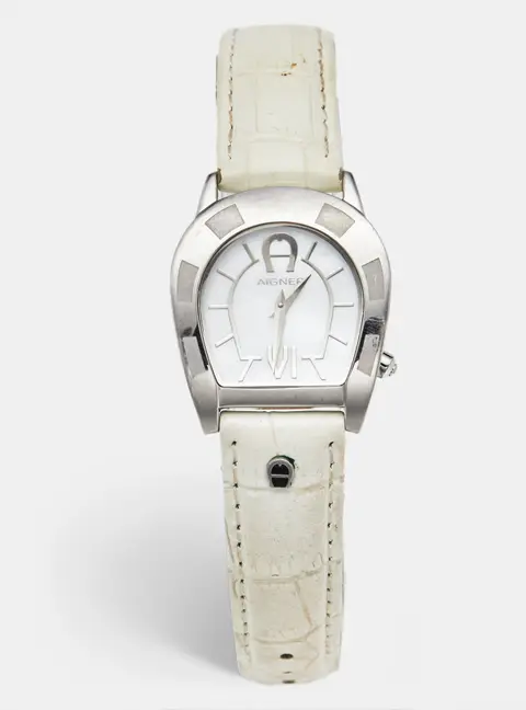 Aigner Portobello A30200 White Mother of Pearl Stainless Steel Women's Wristwatch 29 mm