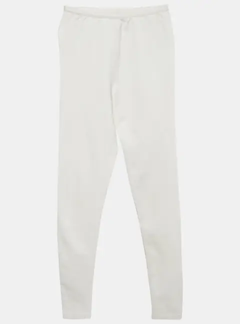 Alaia White Jersey Bodycon Leggings S