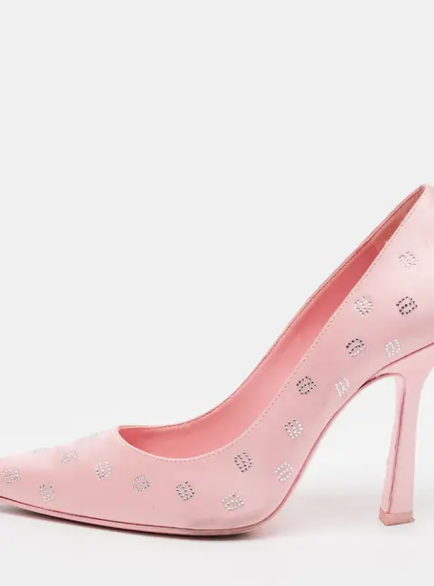 Alexander Wang Delphine Size 38 Pink Satin Pumps