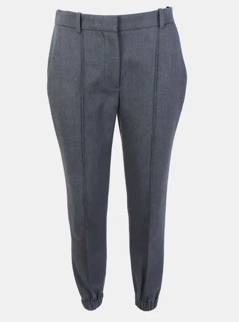 Alexander McQueen Grey Pants IT 36