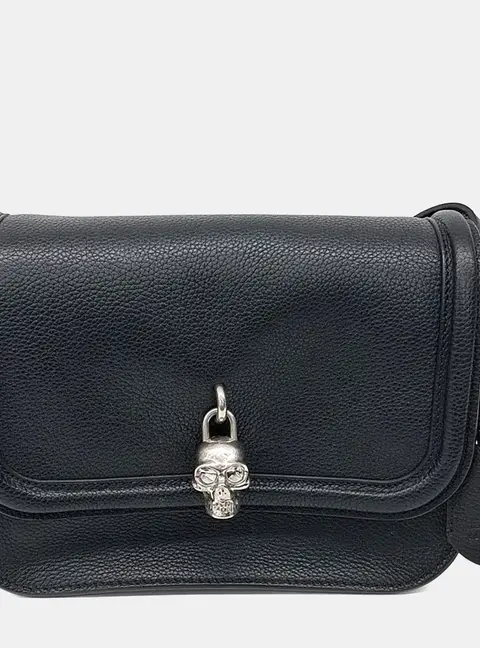 Alexander McQueen Leather Black shoulder bag