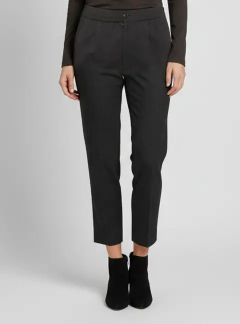 Ami Alexandre Mattiussi Grey Wool Regular Fit Pants S