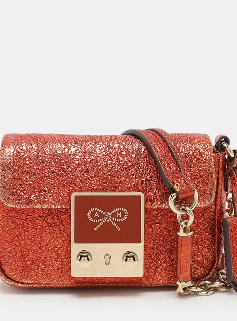 Anya Hindmarch Metallic Foil Leather Crossbody Bags