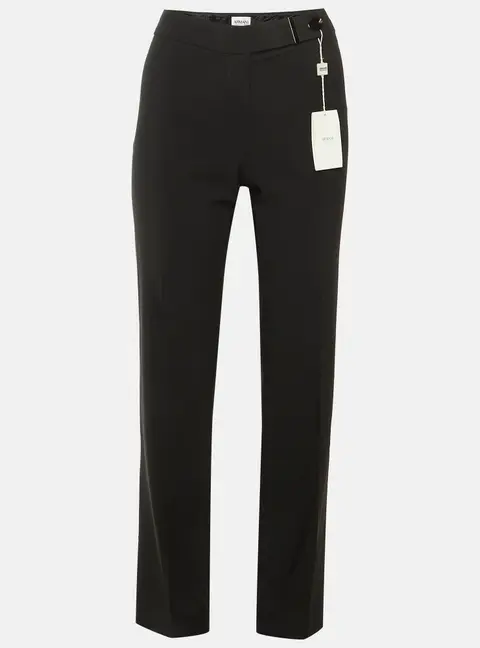 Armani Collezioni Black Wool Pants S