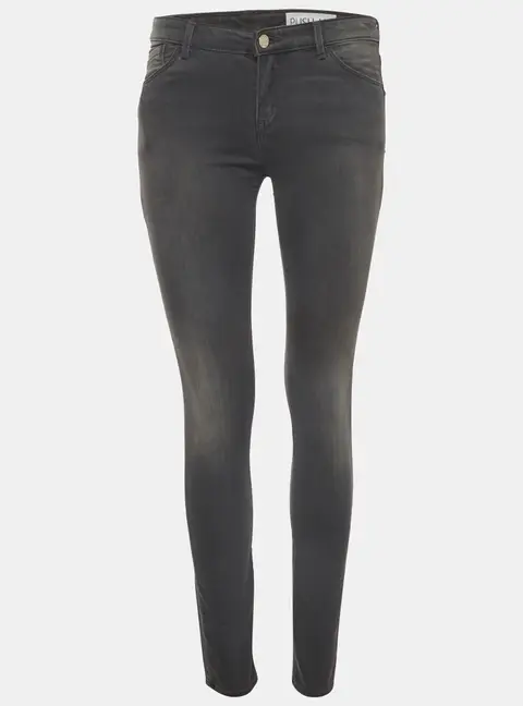 Armani Jeans Grey Denim Push Up Skinny Jeans S/Waist 28"