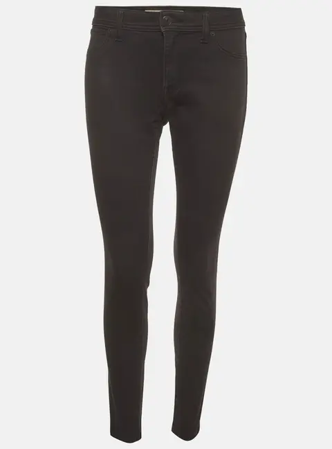 Burberry Brit Black Denim Skinny Low-Rise Jeans M/Waist 32"