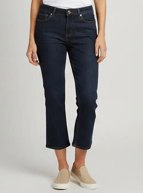 Burberry Blue Denim Flared Leg Jeans M/Waist 29"