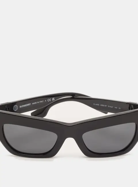 Burberry Black B 4405 Frame Cat Eye Sunglasses