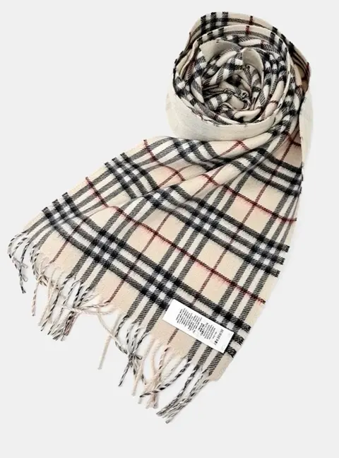 Burberry cashmere scarf