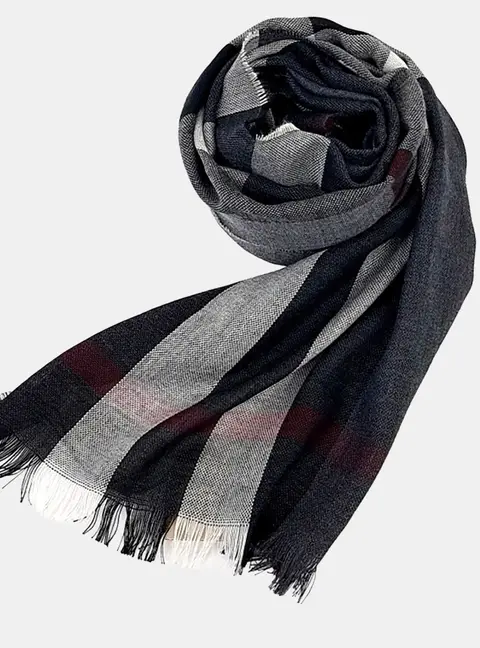 Burberry Wool Black scarf