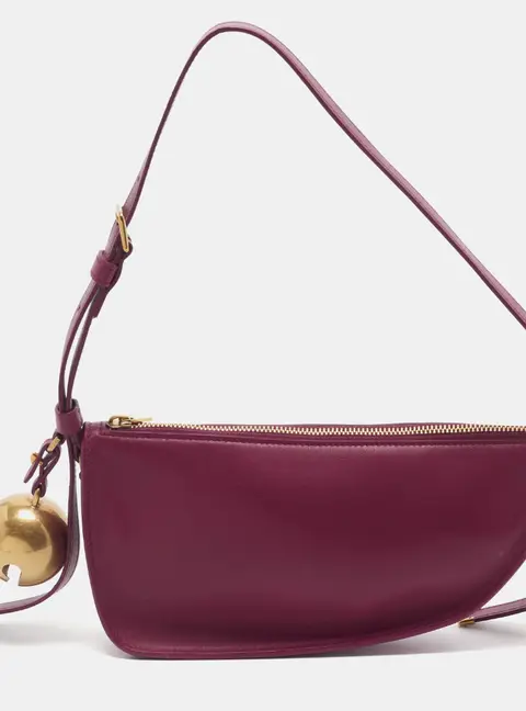 Burberry Shield Mini Pink Leather Shoulder Bag
