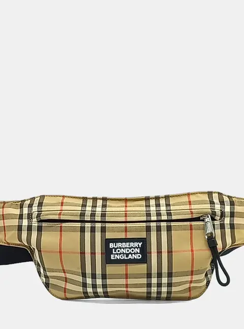Burberry fabric hip bag