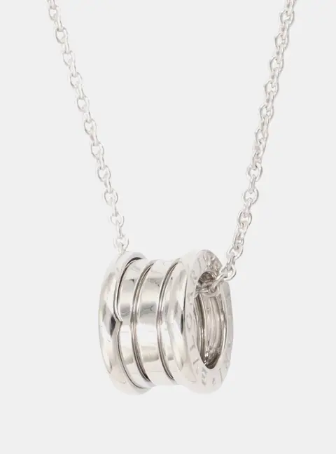 Bvlgari B.zero1 352815 18k White Gold Women's Necklace