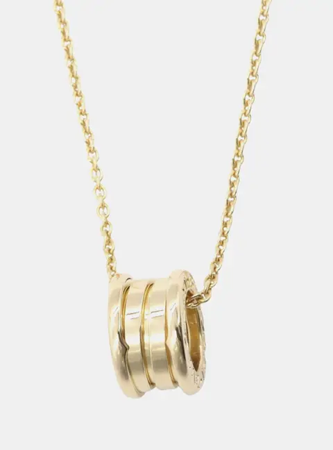 Bvlgari B.zero1 352814 18k Yellow Gold Women's Necklace