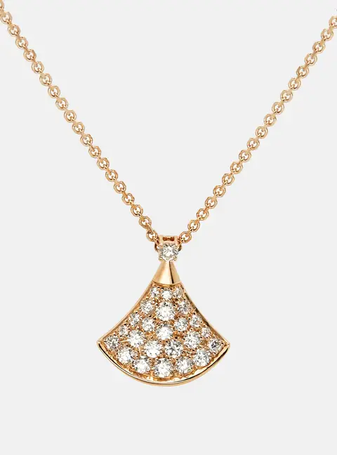 Bvlgari Divas' Dream Diamonds 18k Rose Gold Necklace