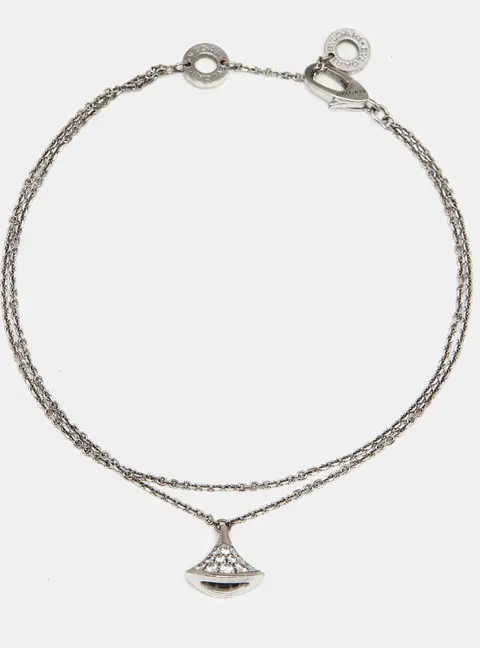 Bvlgari Divas' Dream Diamond 18k White Gold Bracelet ML