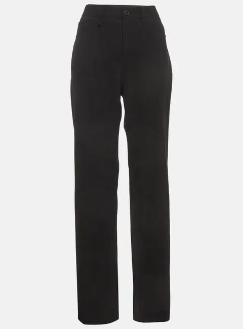 Balenciaga Black Wool Blend Straight Fit Pant M