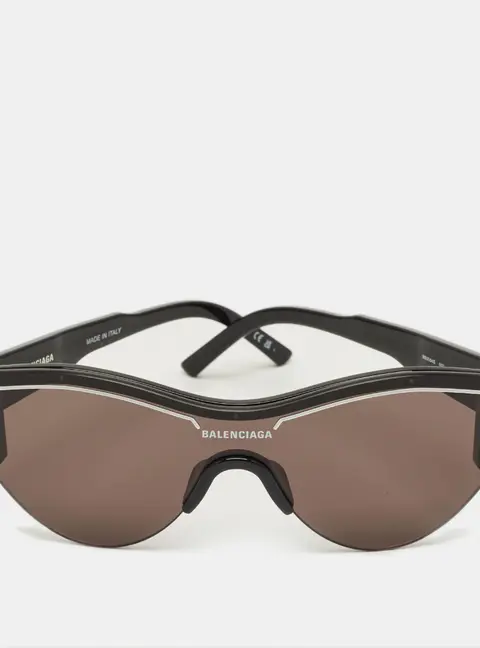 Balenciaga Black BB0004S Butterfly Sunglasses