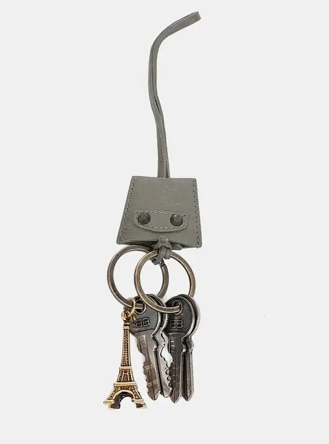 Balenciaga Le City Charm Eiffel Keychain