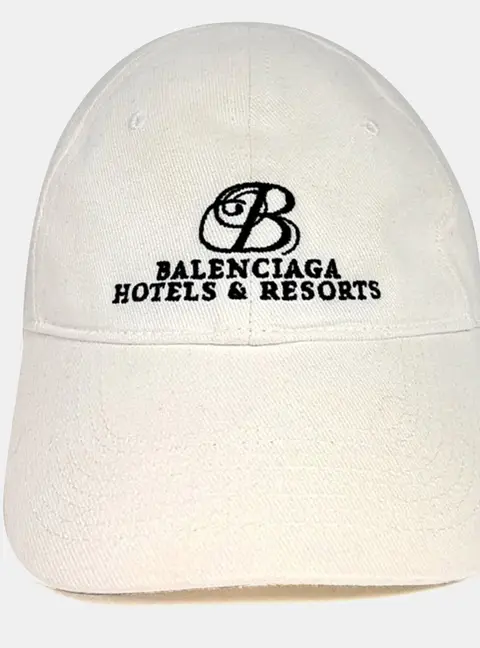Balenciaga Cotton White Cap