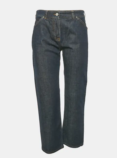 Balenciaga Blue Denim Straight Leg Jeans M Waist 29"