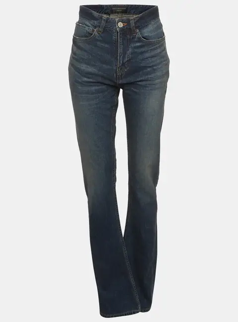 Balenciaga Unisex Denim Bootcut Jeans XS/ Waist 26"