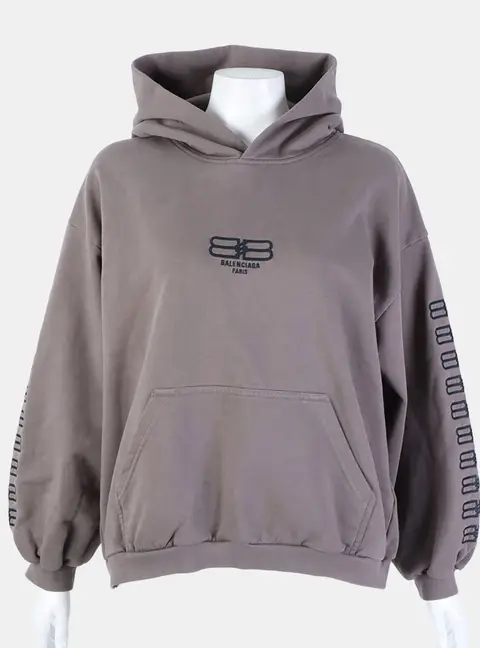 Balenciaga Long-sleeved Hoodie