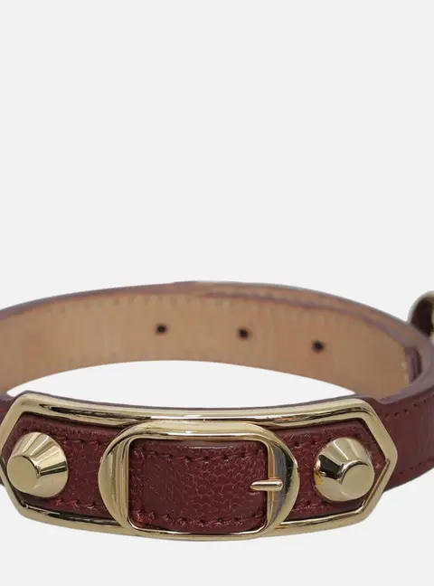 Balenciaga Metalic Edge Triple Tour Bracelet
