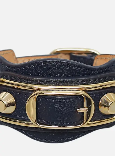 Balenciaga Arena Giant Leather Bracelet