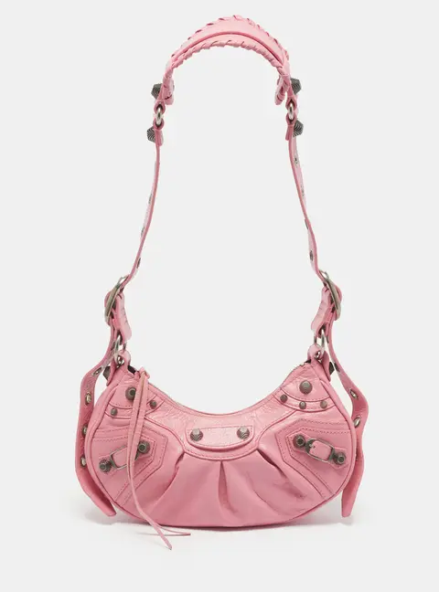 Balenciaga Le Cagole XS Leather Shoulder Bag