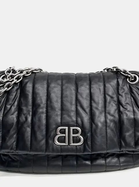 Balenciaga Monaco Chain Shoulder Bag