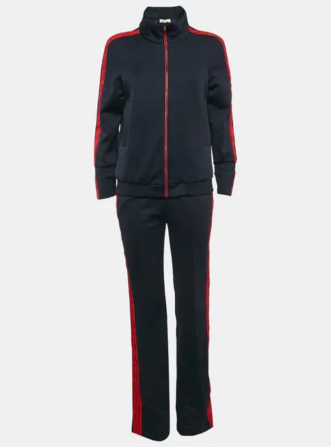 Ba&sh  Navy Blue Jersey Gloss/Greg Marine Tracksuit M