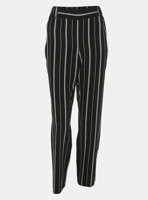 Boss By Hugo Boss Black/White Stripe Trousers M