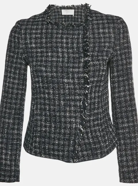 Boss By Hugo Boss Blue Tweed Jicara Jacket S