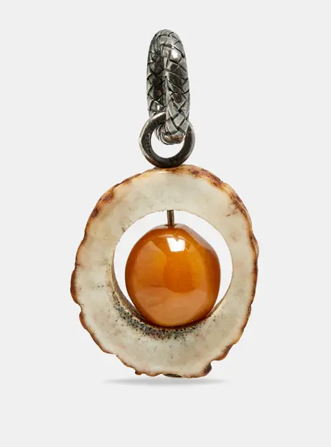 Bottega Veneta Resin Silver 925 Pendant