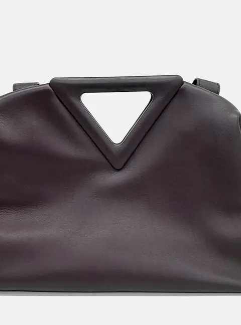 Fendi Selleria Brown Leather Top Handle Bag