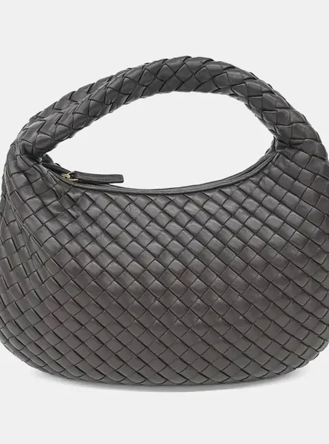 Bottega Veneta Jodie Small Brown Leather Hobo Bag