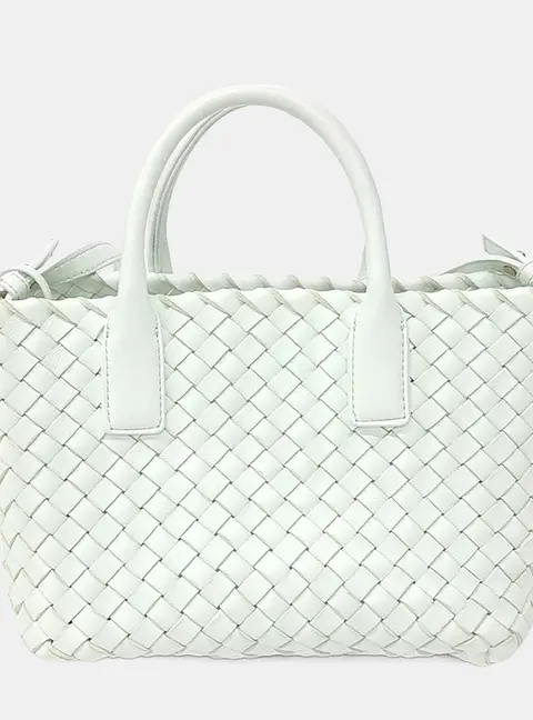 Bottega Veneta Mesh Mini Cabat Bag