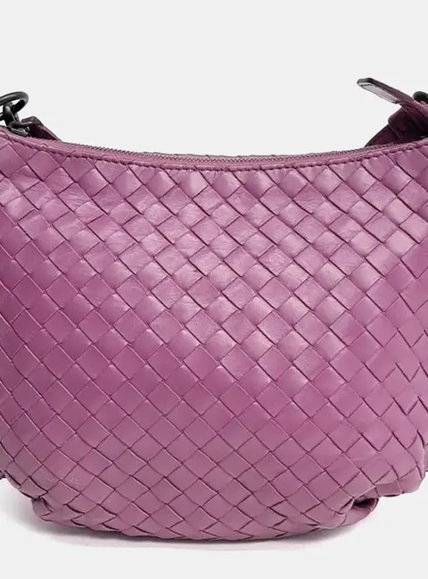 Bottega Veneta Pink Leather mini shoulder bag