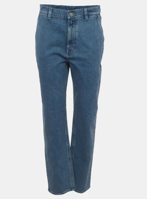 Calvin Klein Blue Denim High Rise Misha Jeans S/Waist 30"