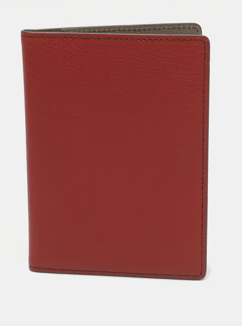 Cartier Passport Holder Red Leather