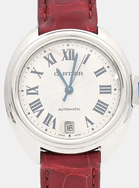 Cartier Cle de Cartier WSCL0017 Silver Stainless Steel Women Wristwatch 35mm