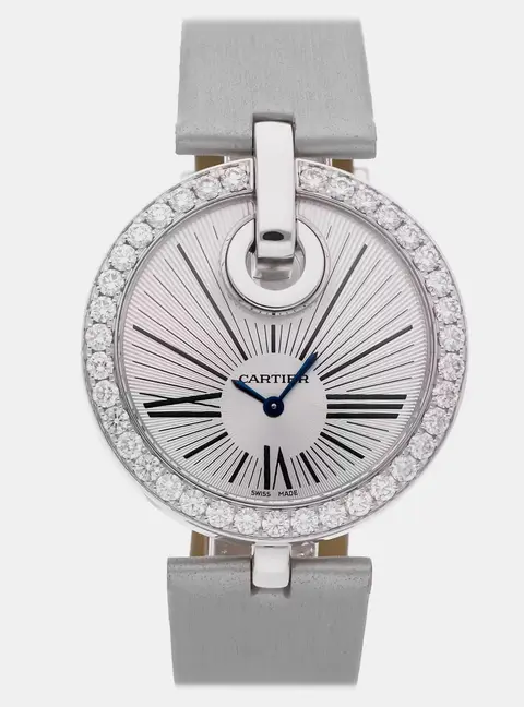 Cartier Captive de Cartier WG600012 Silver White Gold, Diamond Quartz Women's Wristwatch 35mm