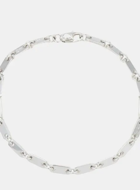 Cartier Fidelity 18K White Gold Link Bracelet
