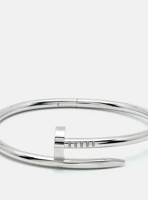 Cartier Juste Un Clou 18K White Gold Bracelet 16
