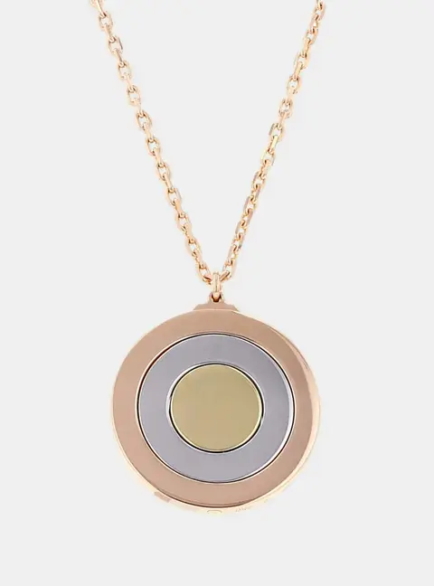 Cartier Trinity 18K Yellow, Rose, White Gold Necklace