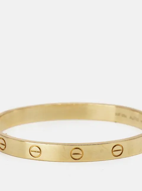 Cartier Love 18k Yellow Gold Classic Model Bracelet 16