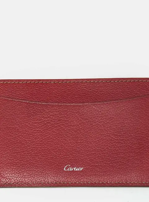 Cartier Les Must Pink Leather Card Holder