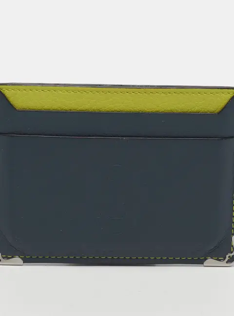Cartier Must de Cartier Green Leather Card Holder