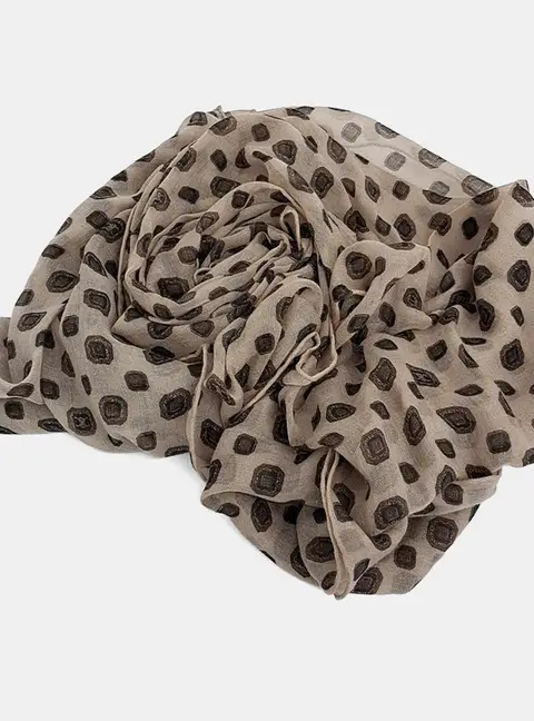 Celine Multicolor Cashmere Scarf